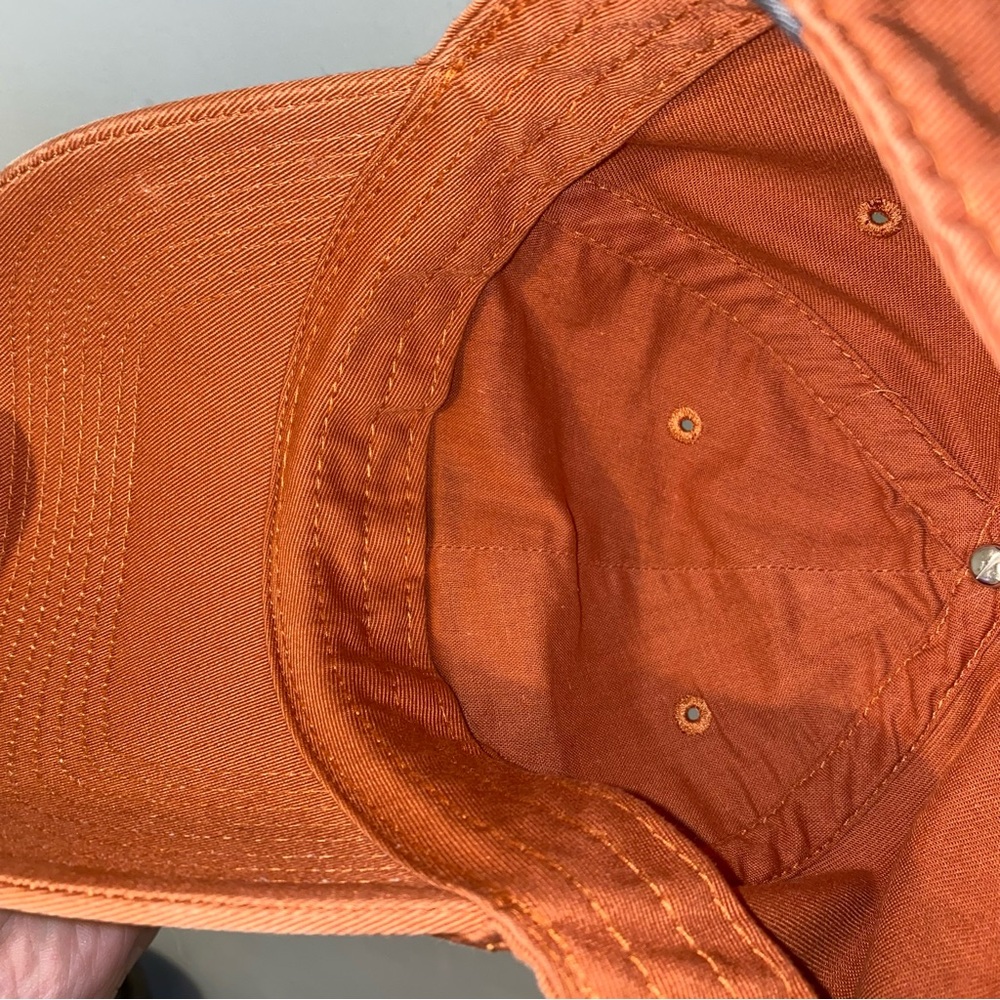 Y2k Nike Texas Longhorns Orange Cap View 5